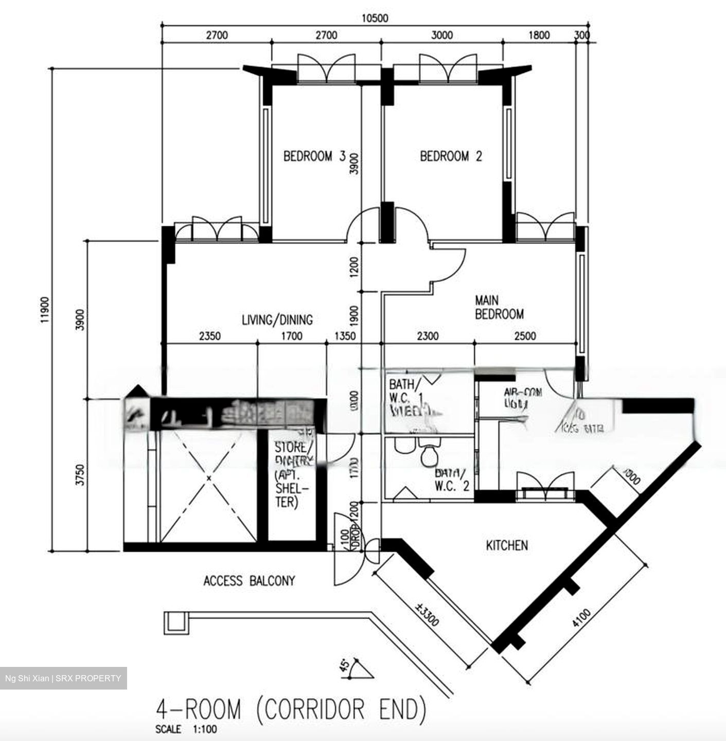 Blk 201C Compassvale South Gate (Sengkang), HDB 4 Rooms #482885801